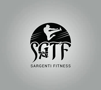Custom karate fitness logo design ideas| Black theme| Emblem with fonts| Best Pakistani designing agency|GetSolutions360