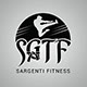 Combination logo designs. Fitness logo. Karate. Health & Gym logo ideas. SGTF. Best graphic designing agency. 